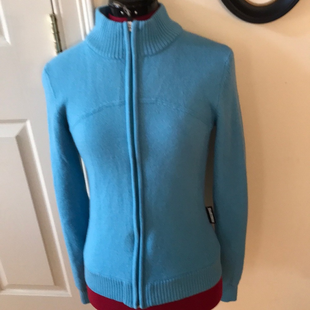 SUNICE “wind stopper” outdoor action wear zip up sweater jacket SizePS